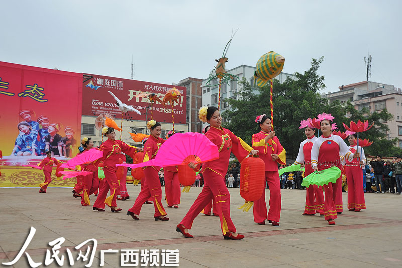 2014年宾阳炮龙节2月8日至10日举行