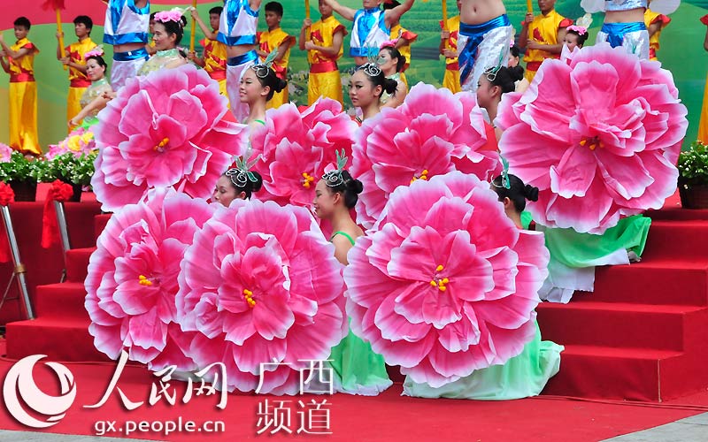 组图:2014年中国(横县)茉莉花文化节开幕
