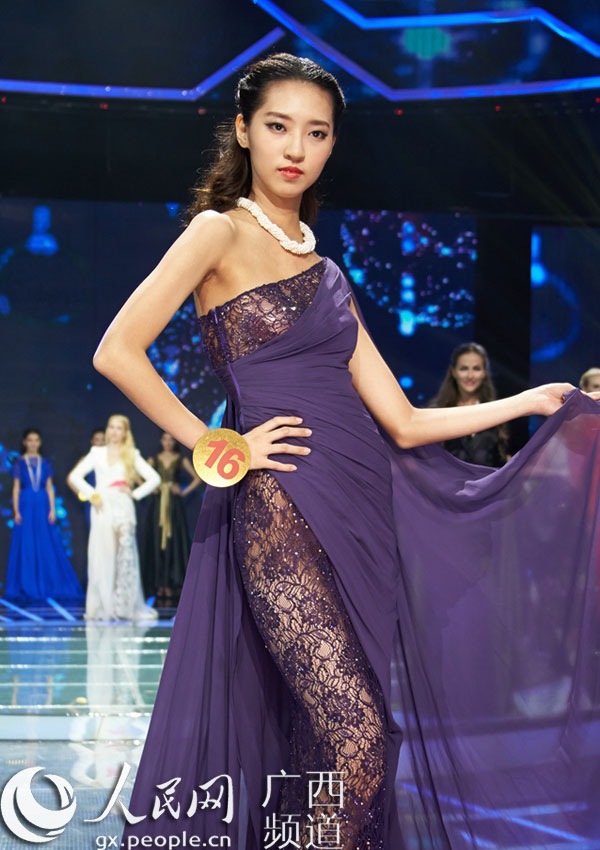 2014亚洲超级模特大赛火热开赛 10国佳丽竞桂