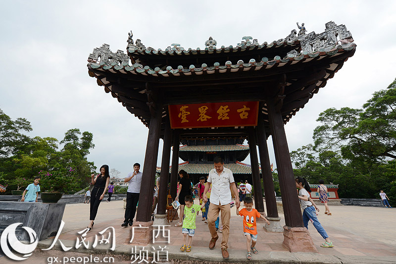 容县五一旅游人气旺 接待游客超14万人次