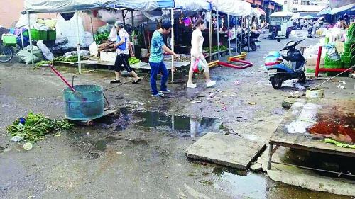 桂林部分城區衛生未有效整改