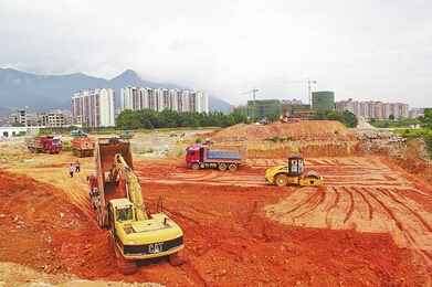桂平市郁江西岸堤路园项目一期总投资3.1亿