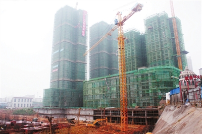 平南县通泰中央商务区建设项目稳步推进
