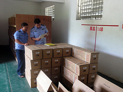 广西贵港警方迅速开展危爆物品大检查行动