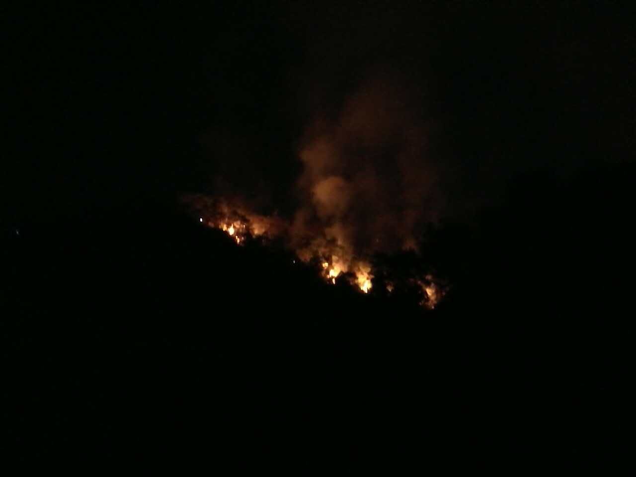 突发山火 广西电网梧州供电局严阵以待