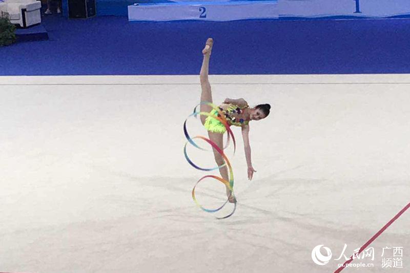广西艺术体操队闯入全运会决赛