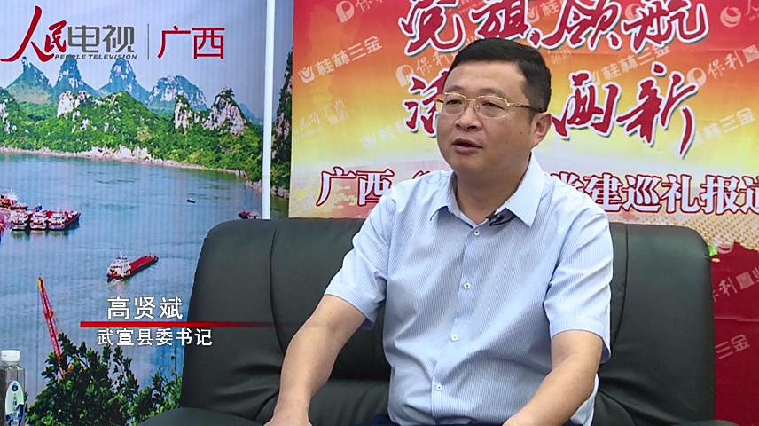 人民網專訪：武宣縣委書記高賢斌
