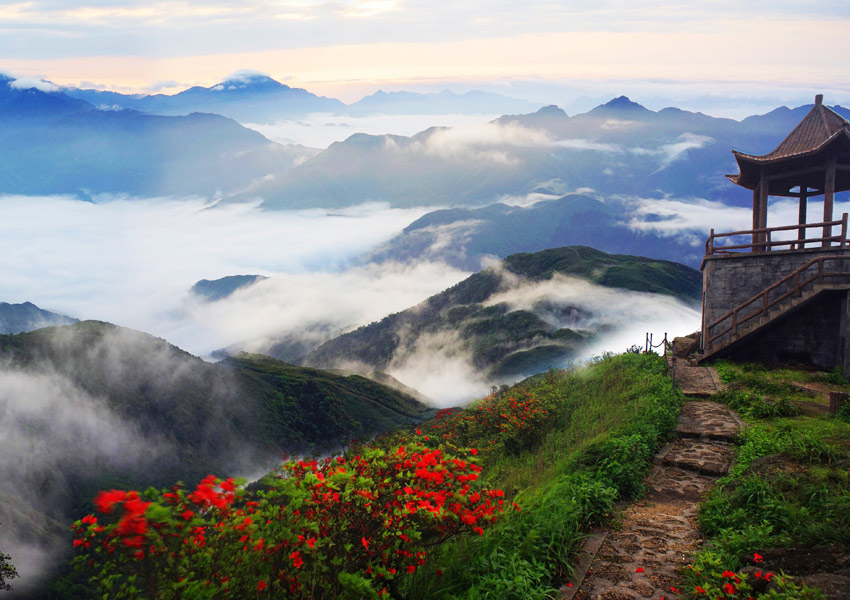 万里云山入画来