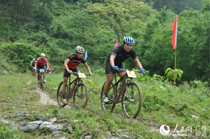 中国山地自行车联赛(上林站)即将开赛