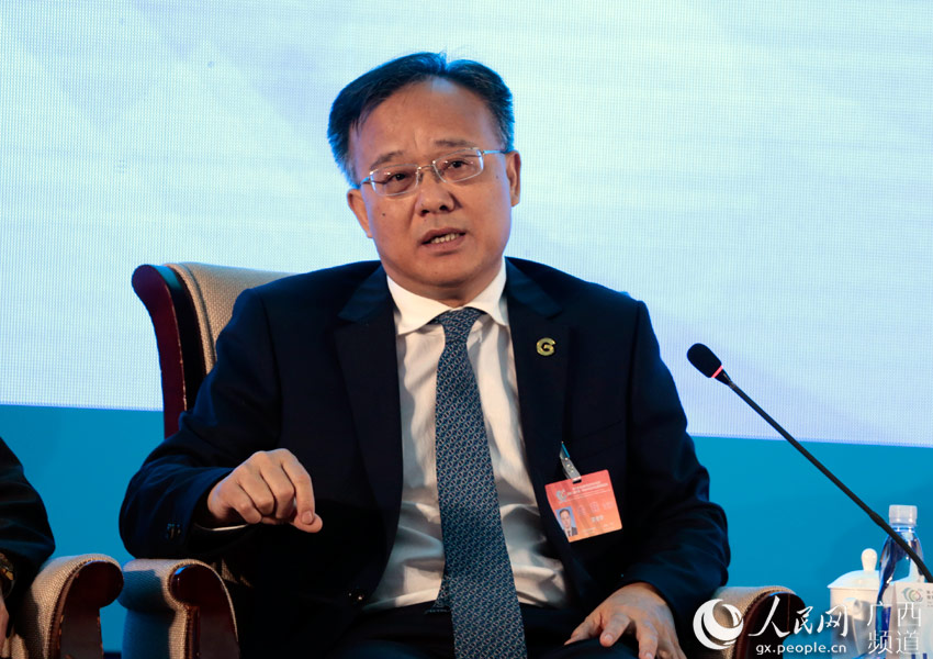 中国广西壮族自治区副主席黄俊华讲话