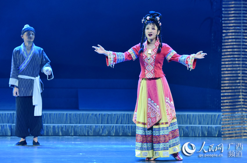 桂南采茶戏《绿珠女》在邕州剧场精彩上演