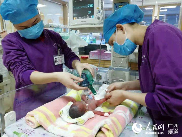 廣西民族醫院新生兒護理技術再刷新記錄