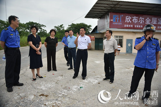 坦途一路放歌行写在桂林市叠彩区灵田公路南侧拆除工作全面完成之际