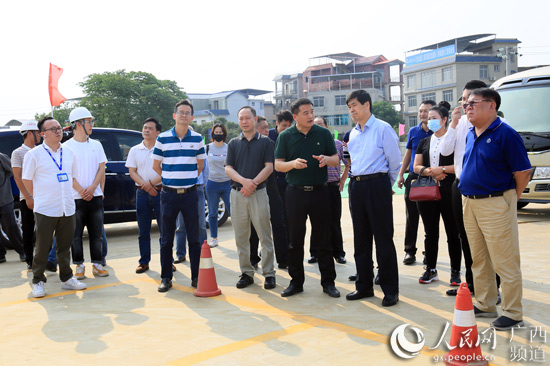 5月12日到13日,广西壮族自治区政协副主席,民建广西区委主委钱学明