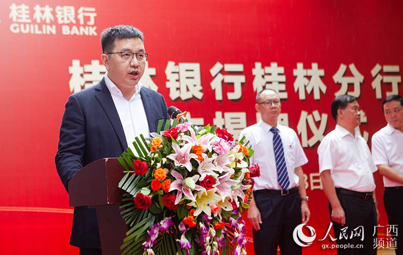 吳敏講話。齊俊鮮攝