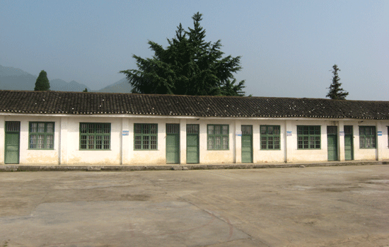 保全小学旧校园.李勇华摄