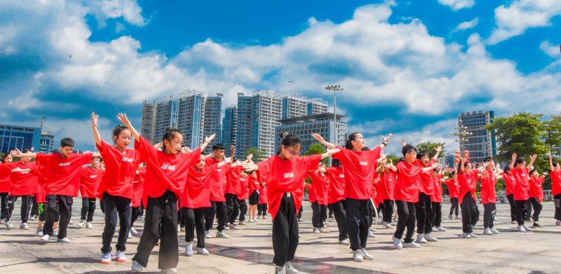 快閃活動照片。桂統軒供圖