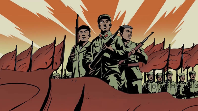 《红色传奇》动漫