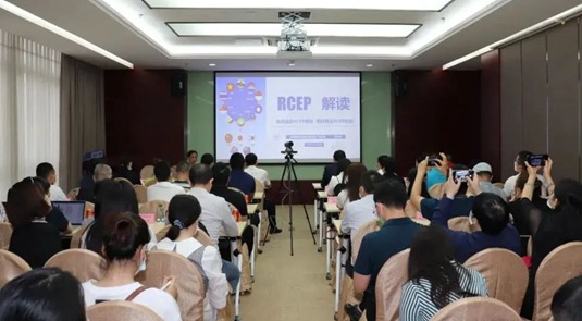 自治区党委统战部联合桂商总会举办RCEP政策解读讲座