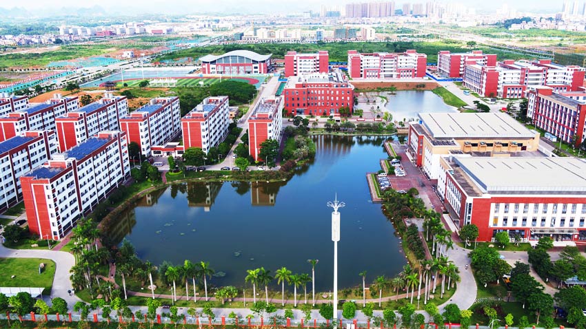 教学实训楼。广西安全职院供图