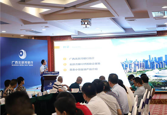 广西北部湾银行崇左分行解读助企纾困政策和并介绍北行金融方案、产品