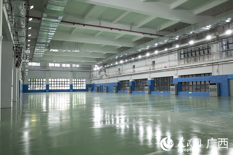 江南训练基地场馆改扩建项目是助推广西体育事业发展的重要支撑。人民网 覃心摄