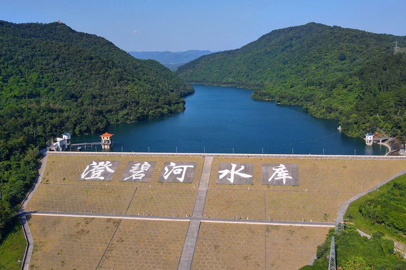 百色澄碧河水库。程茂锋摄