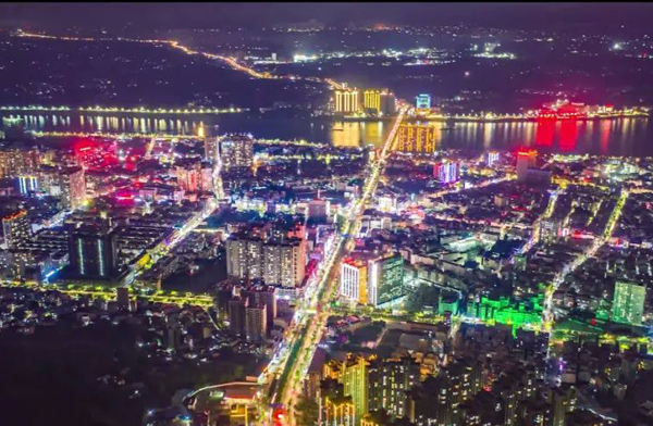 “一江兩岸”夜景