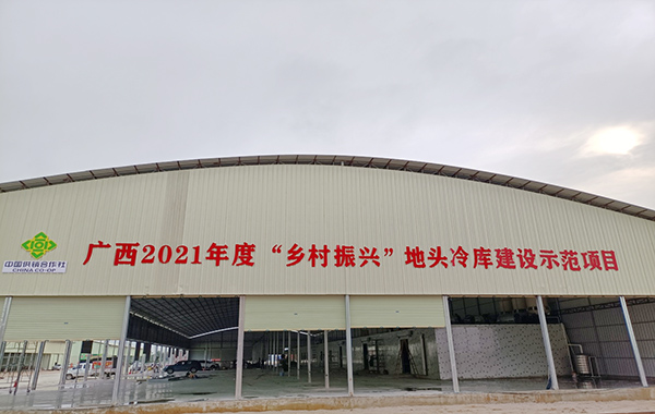 农副产品冷库项目。广西供销社供图