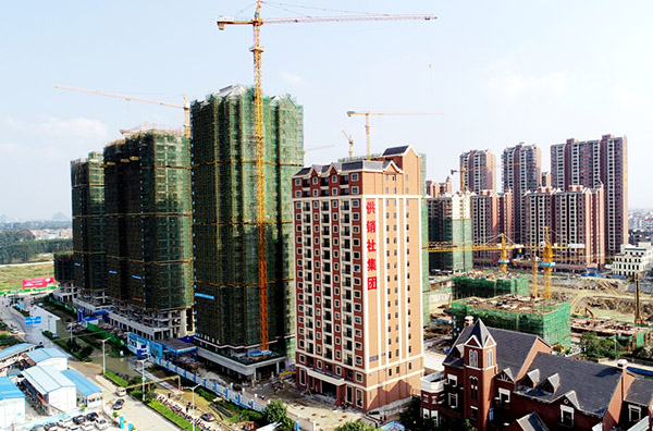 盘活资产建立的供销大厦。广西供销社供图