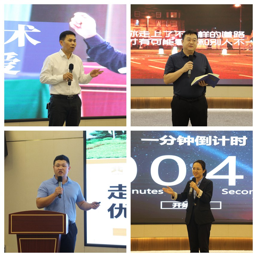 内训师台风展示。韦燕金摄
