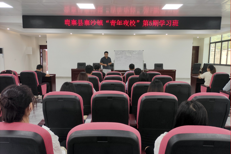 鹿寨县寨沙镇“青年夜校”第5期学习班