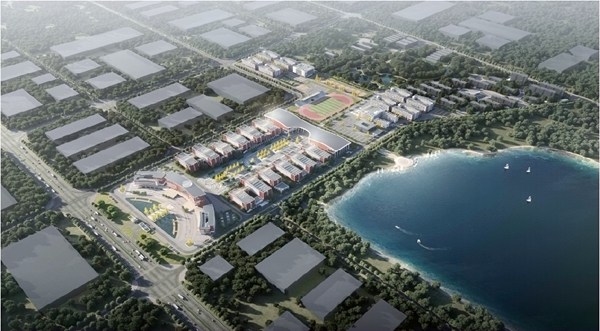 項目設計效果圖。中建八局二公司供圖