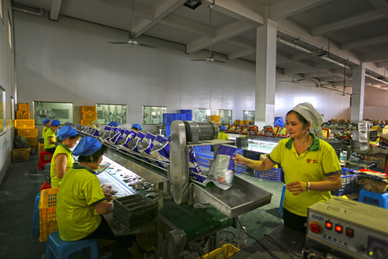 荔浦市已从食品名城向百亿元食药产业集群迈进。荔浦市融媒体中心供图