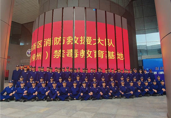 参观学习活动现场。王本军摄