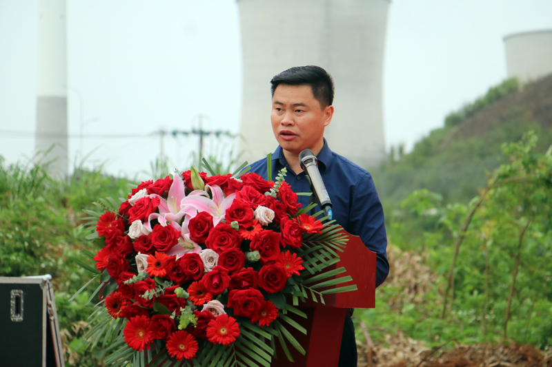 李伟明致辞。罗帮勇摄