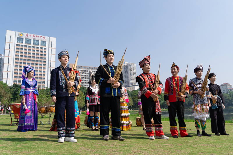 “侗寨欢歌”节目现场。