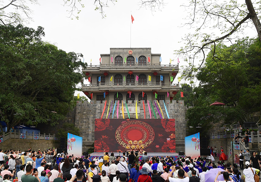 活动现场。