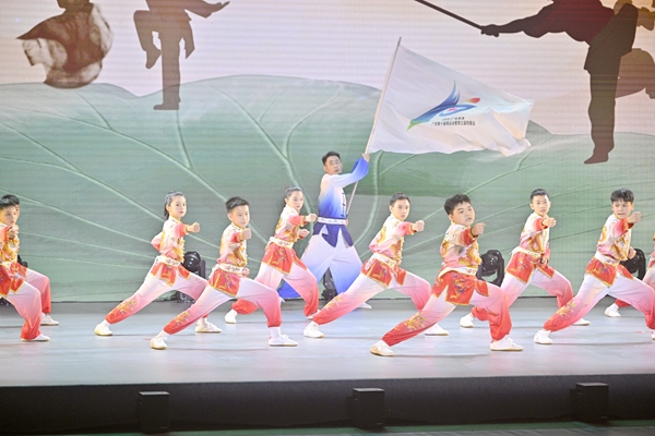 武术表演。梁云龙摄