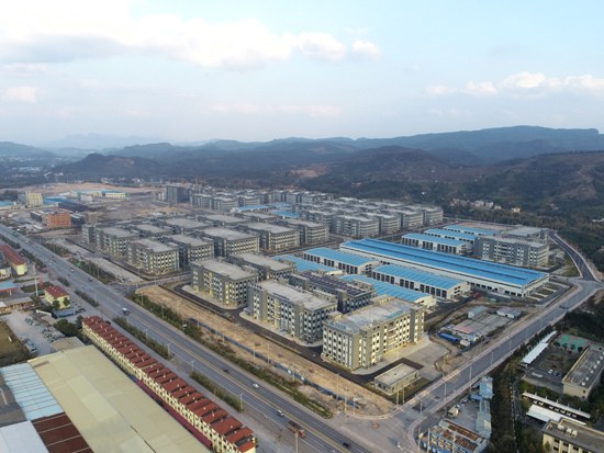 北流轻工产业园金属装备智造园。北流市融媒体中心供图