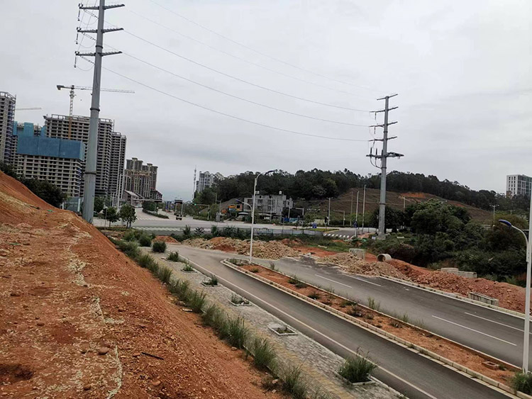 施工道路。网友供图