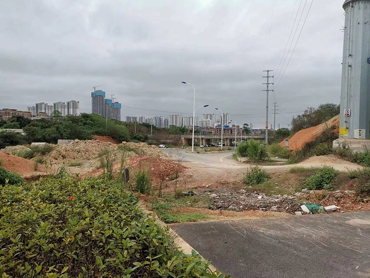 施工道路。