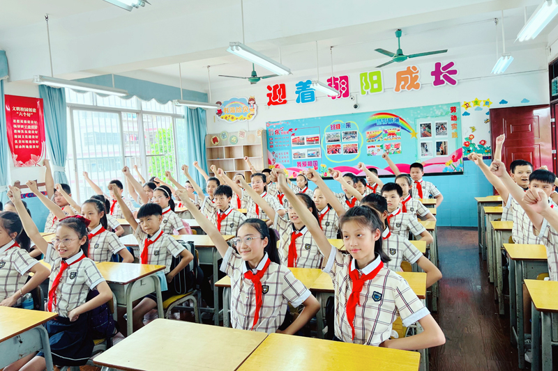 新阳路小学开展“预防溺水 从我做起”防溺水主题活动。西乡塘区教育局供图