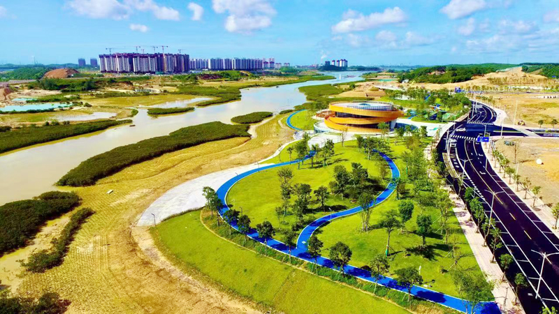 生態環保建設。中交一公局四公司供圖