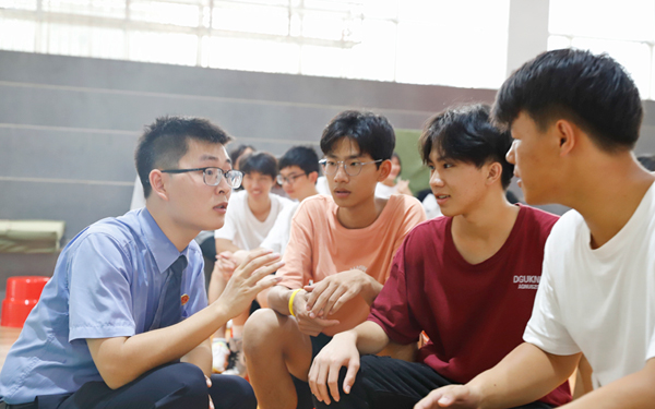法治课互动现场