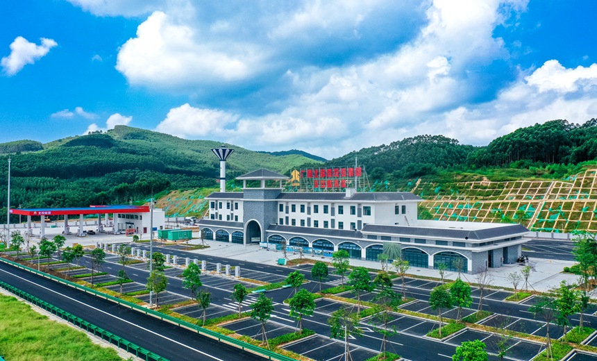 崇爱高速东安服务区
