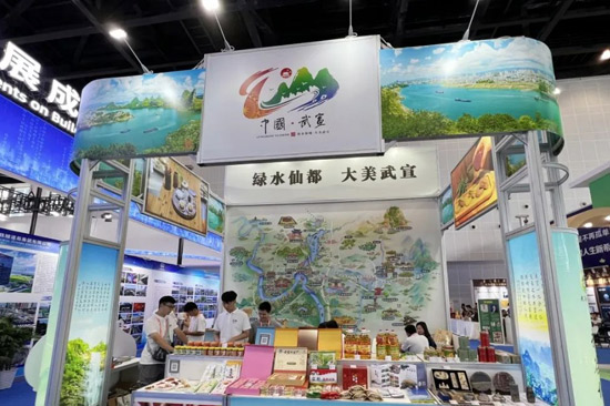▲武宣文旅投展区。杨思悦 摄