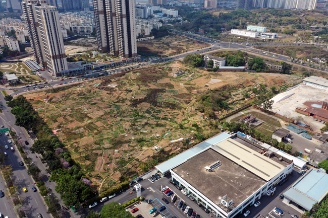竞标地块。中交一公局四公司供图