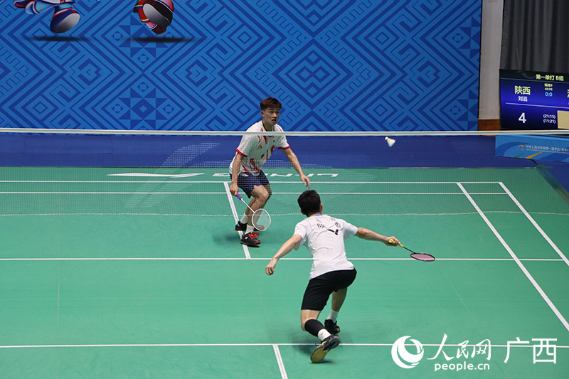 比赛胶着。人民网记者 覃心摄