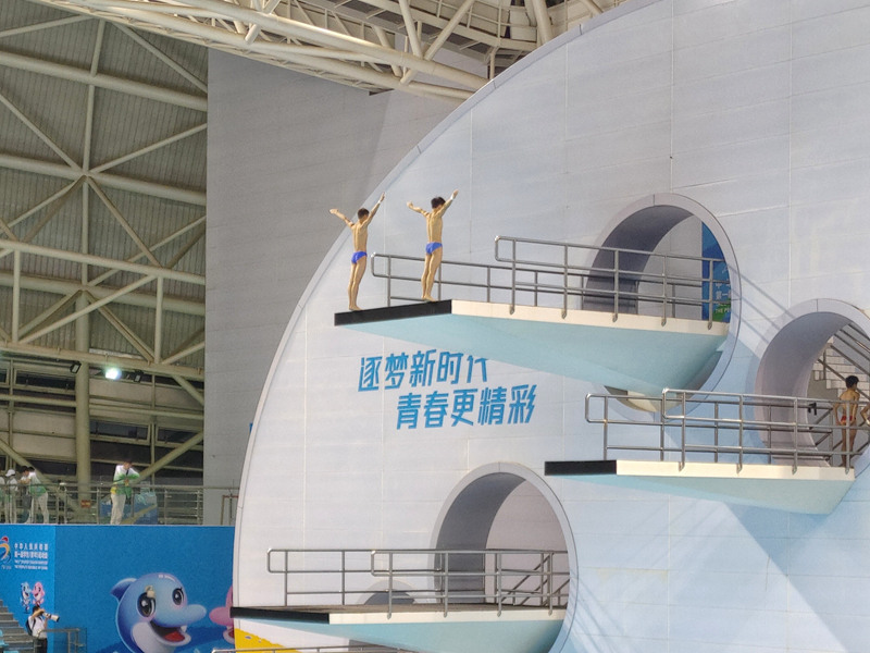 比赛现场。张凤琴摄